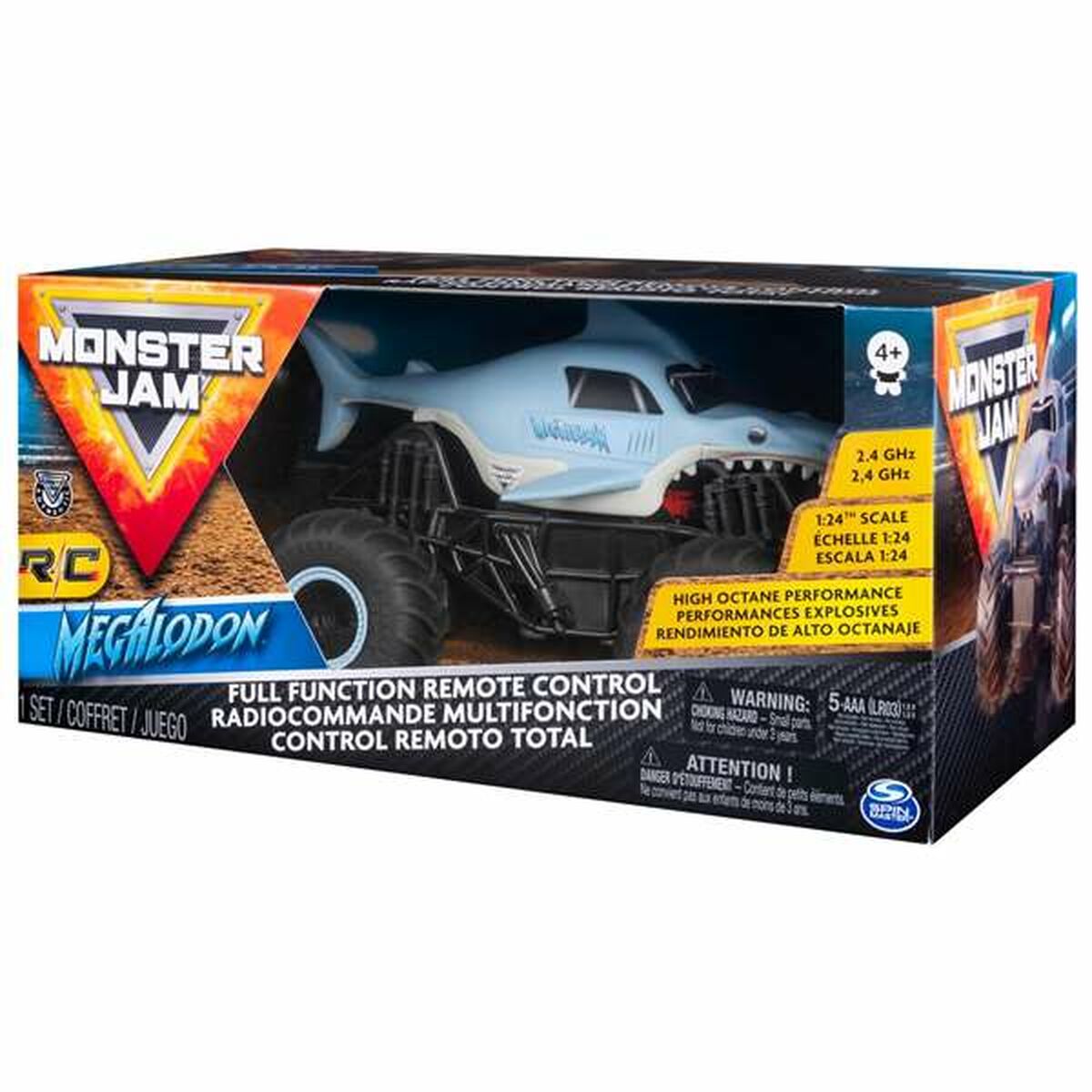 Samochód Sterowany Radiowo Monster Jam Megalodon 1:24